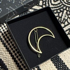 SHEIN Gold Crescent Moon Hair Clip - Bundle discount $1